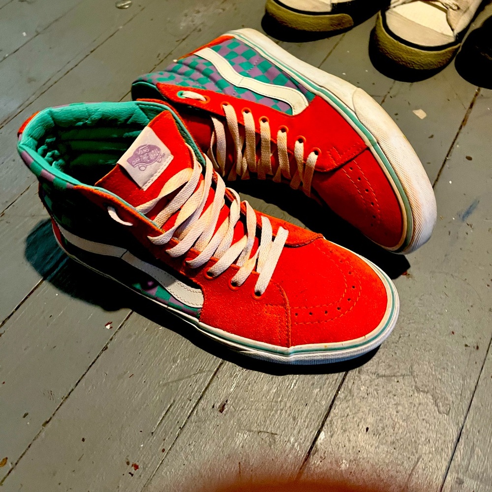 Rare color scheme vans. Stand out be unique .